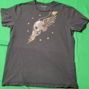 Ralph Lauren Denim And Supply Men's Black Graphic T-Shirt